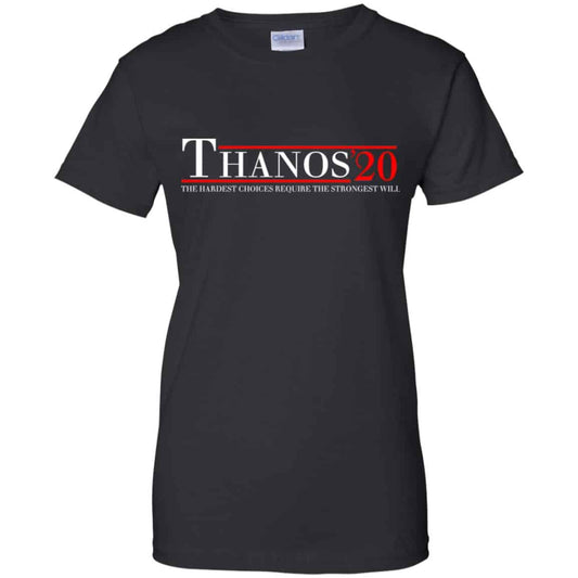 
	Thanos 2020 The Hardest Choices Require The Strongest Will T-Shirts, Hoodie, Tank