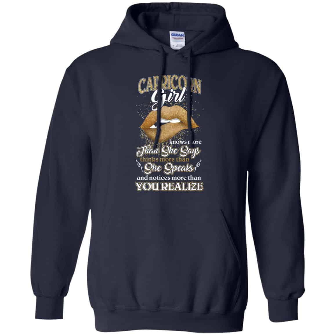 Capricorn Girl Knows More Than She Says Zodiac Birthday T-Shirts, Hoodie, Tank
