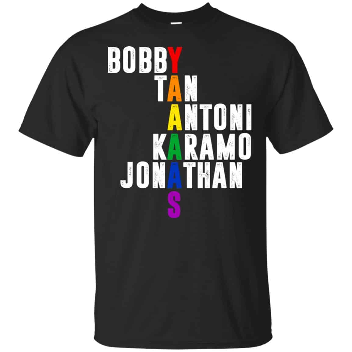 Queer Eye Yaaas Fab 5 Names LGBT T-Shirts, Hoodie, Tank
