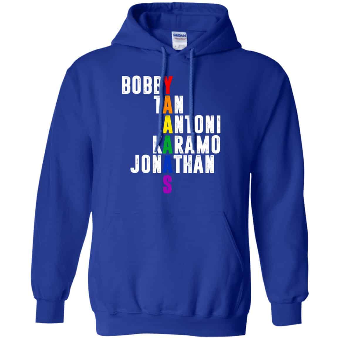 Queer Eye Yaaas Fab 5 Names LGBT T-Shirts, Hoodie, Tank