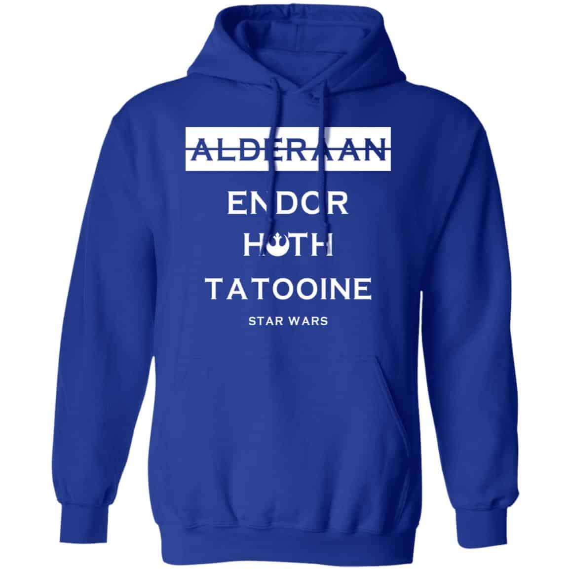Alderaan Endor Hoth Taooine Star Wars Shirt, Hoodie, Tank