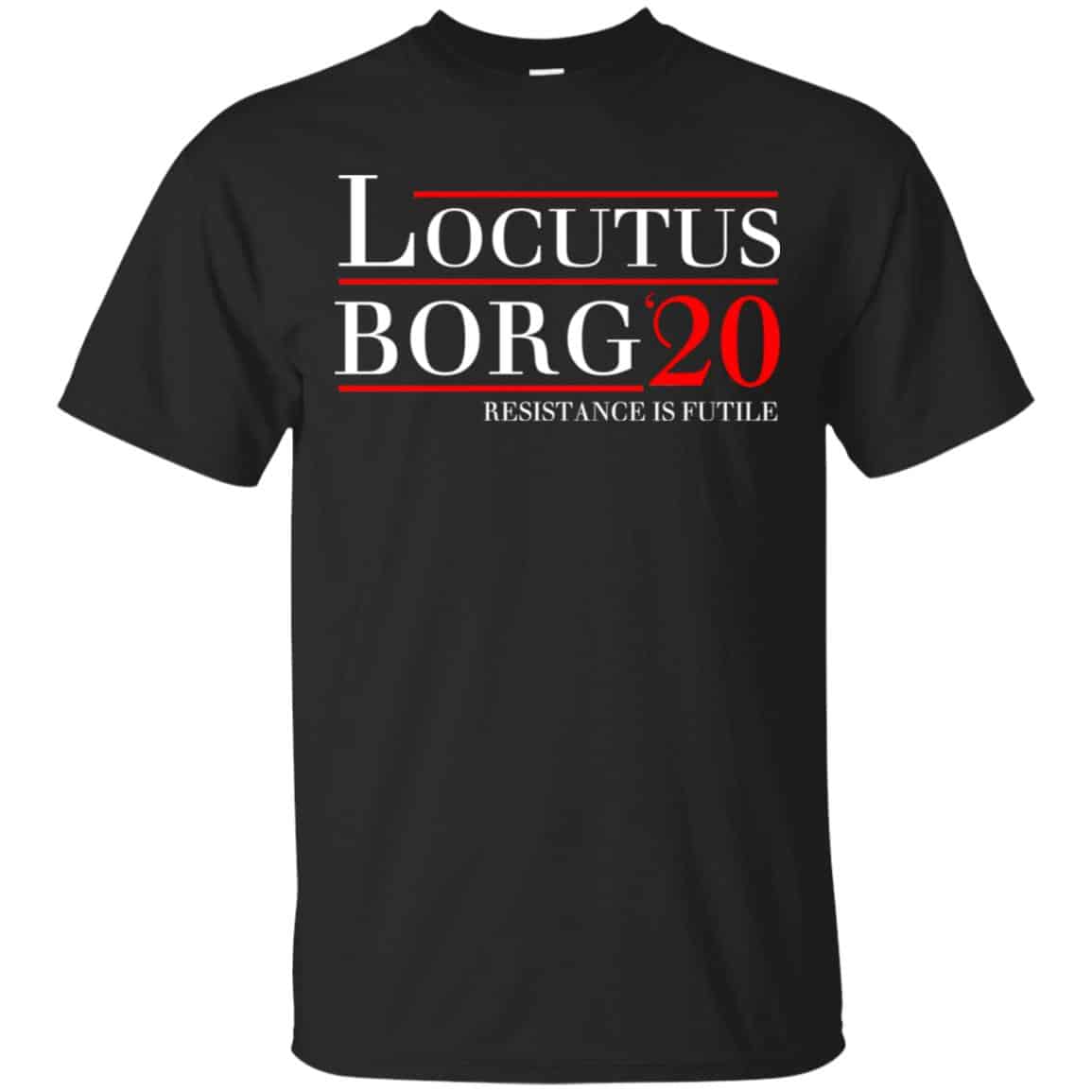 Locutus Borg 2020 Resistance Is Futile T-Shirts, Hoodie, Tank