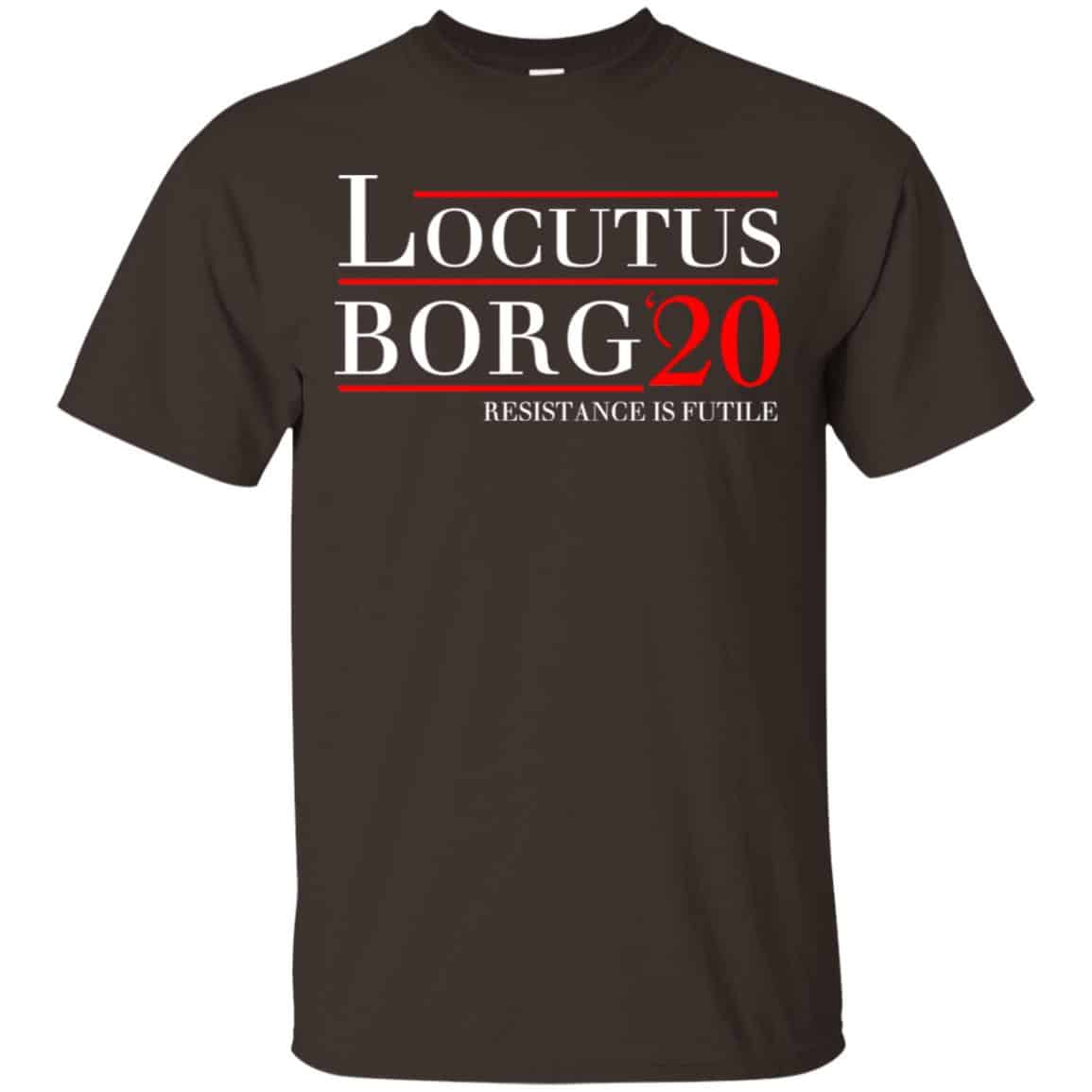 Locutus Borg 2020 Resistance Is Futile T-Shirts, Hoodie, Tank
