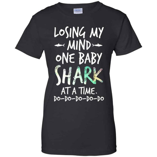 
	Losing My Mind One Baby Shark At A Time Do Do Do Do Do T-Shirts, Hoodie, Tank