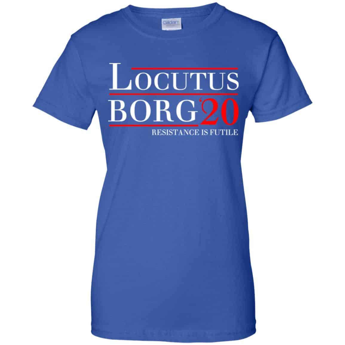 Locutus Borg 2020 Resistance Is Futile T-Shirts, Hoodie, Tank
