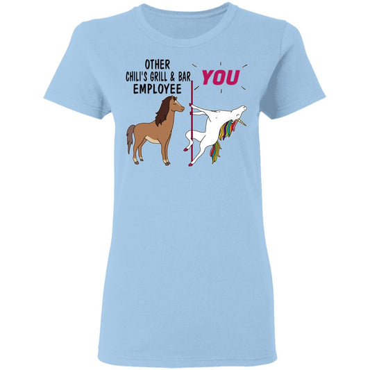 
	Other Chili’s Grill & Bar Employee You Unicorn Funny Shirt, Hoodie, Tank