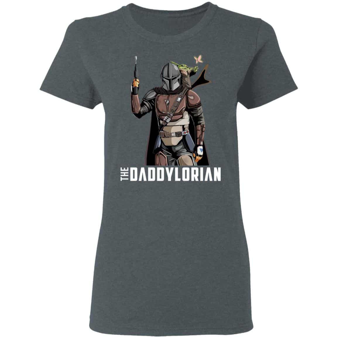 The Daddylorian Daddy Baby Yoda Mandalorian Shirt, Hoodie, Tank