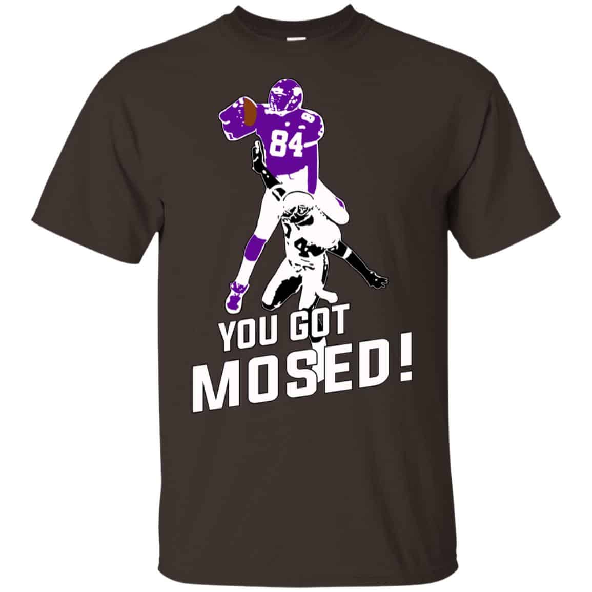 Randy Moss Over Charles Woodson You Got Mossed T-Shirts, Hoodie, Tank