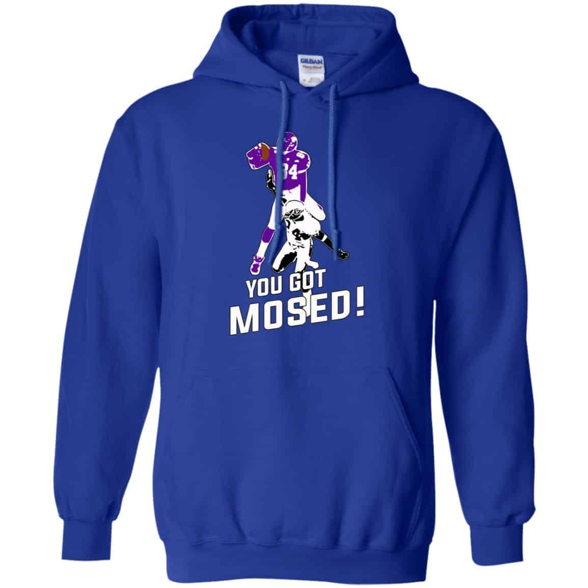 Randy Moss Over Charles Woodson You Got Mossed T-Shirts, Hoodie, Tank
