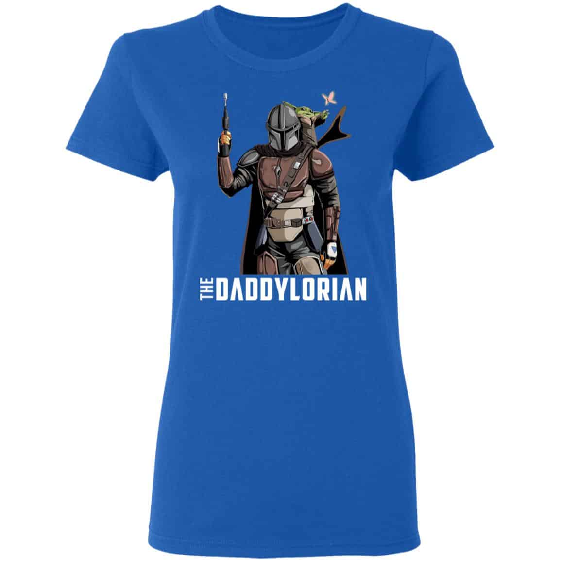 The Daddylorian Daddy Baby Yoda Mandalorian Shirt, Hoodie, Tank