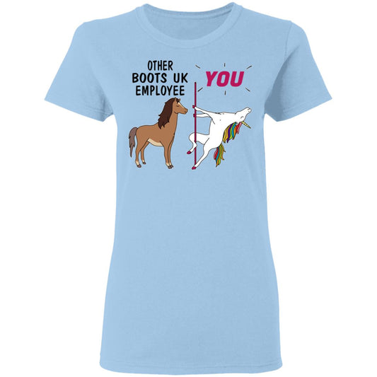 
	Other Boots UK Employee You Unicorn Funny Shirt, Hoodie, Tank