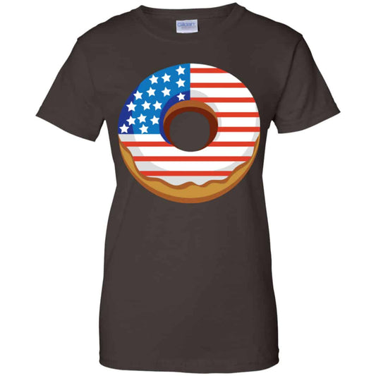 4Th Of July Donut America Flag Shirt, Hoodie, Tank