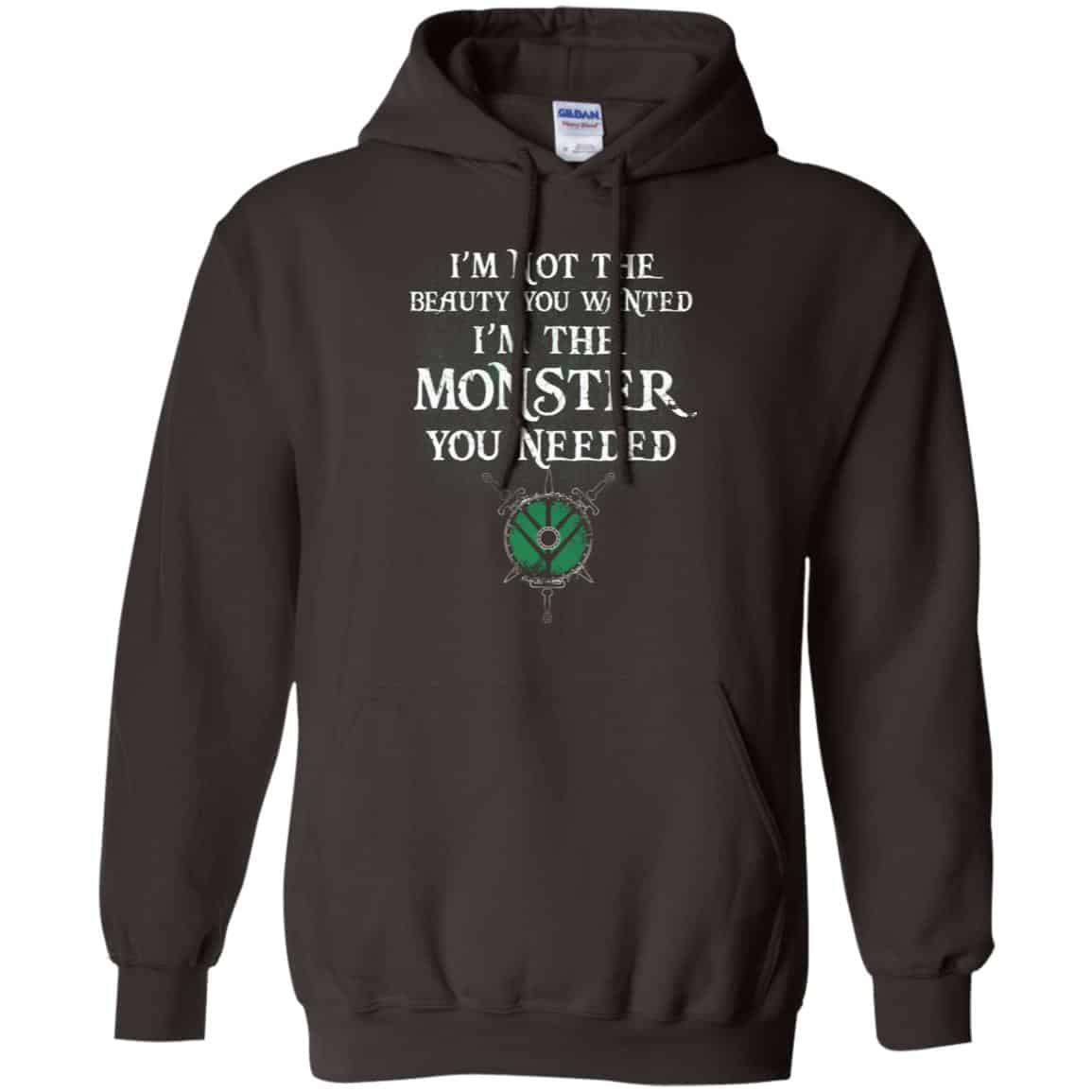 I’m Not The Beauty You Wanted I’m The Monster You Needed Shirt, Hoodie, Tank