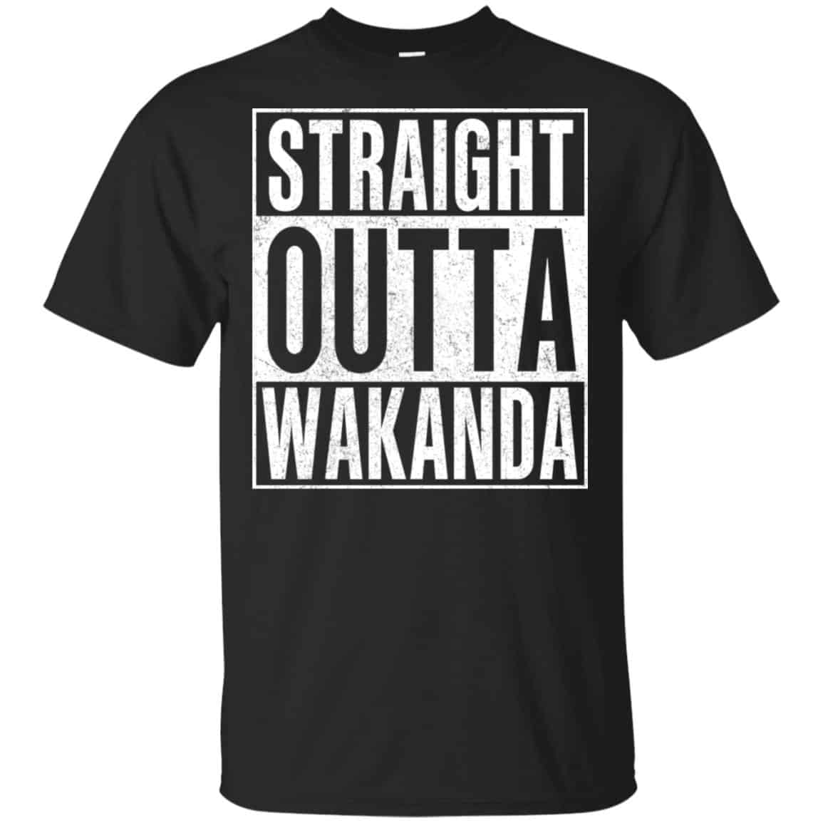 Straight Outta Wakanda T-Shirts, Hoodie, Tank