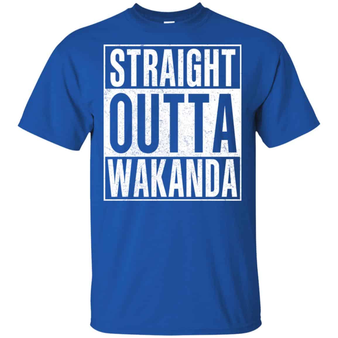 Straight Outta Wakanda T-Shirts, Hoodie, Tank
