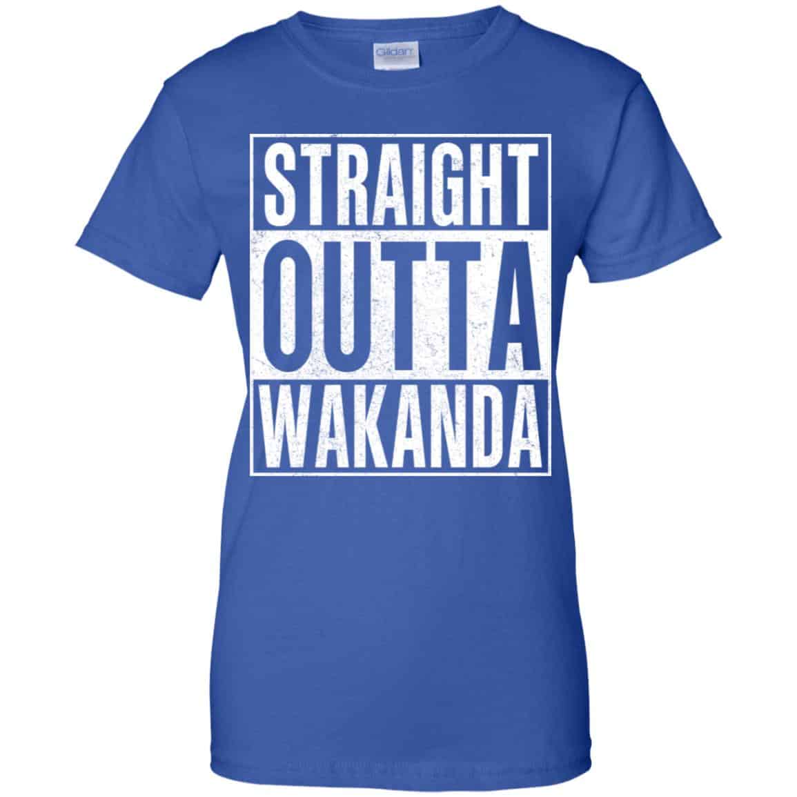Straight Outta Wakanda T-Shirts, Hoodie, Tank