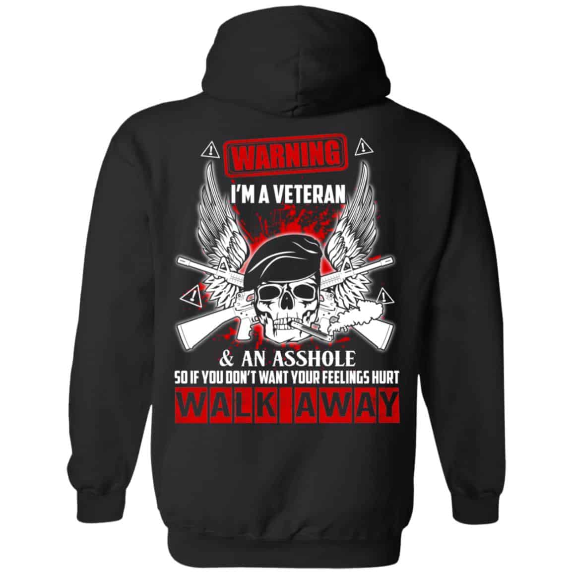 I’m A Veteran And An Asshole T-Shirts, Hoodie, Tank