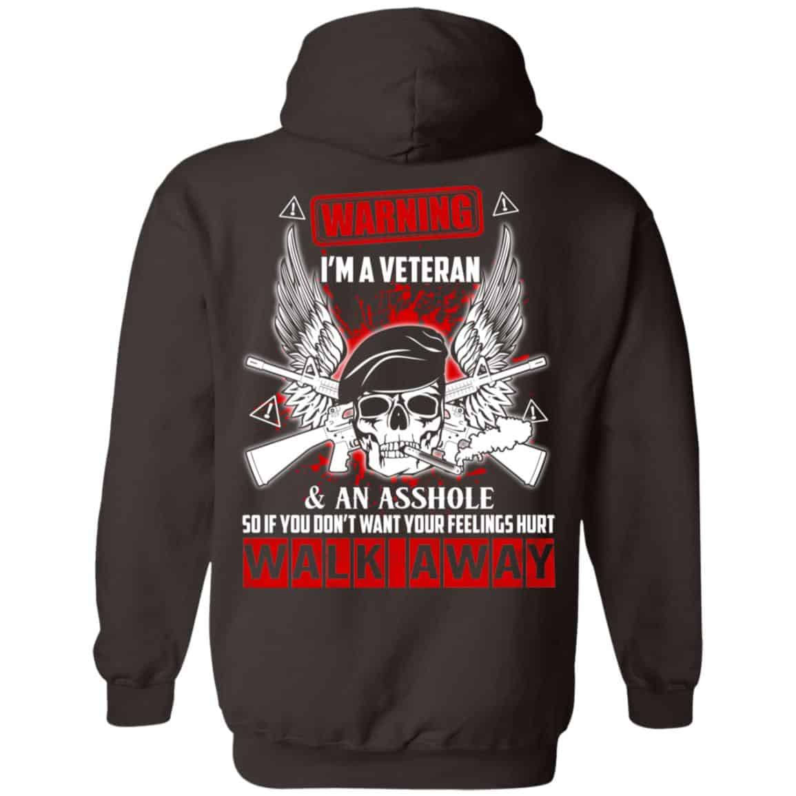 I’m A Veteran And An Asshole T-Shirts, Hoodie, Tank