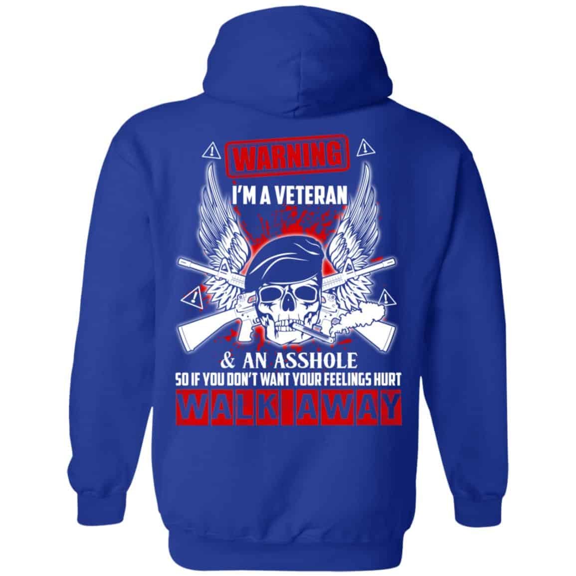I’m A Veteran And An Asshole T-Shirts, Hoodie, Tank