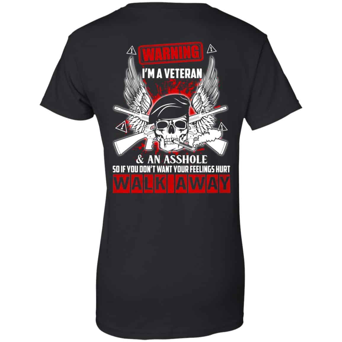 
	I’m A Veteran And An Asshole T-Shirts, Hoodie, Tank