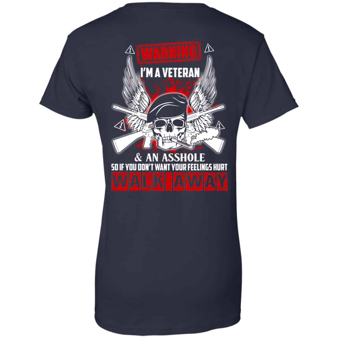 I’m A Veteran And An Asshole T-Shirts, Hoodie, Tank