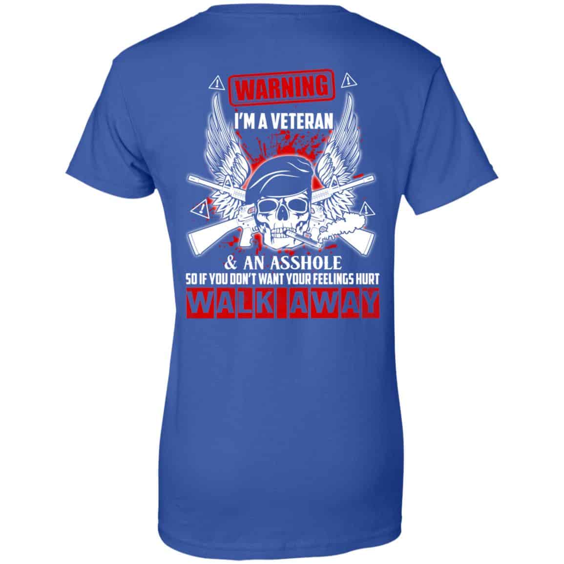 I’m A Veteran And An Asshole T-Shirts, Hoodie, Tank