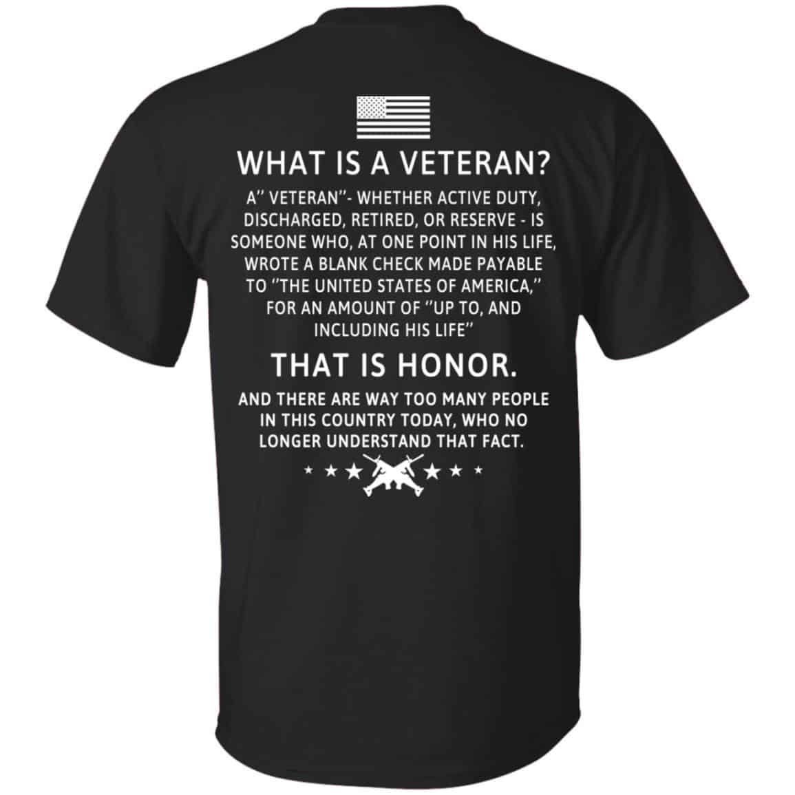 Veteran: What Is A Veteran That Is Honor T-Shirts, Hoodie, Sweater
