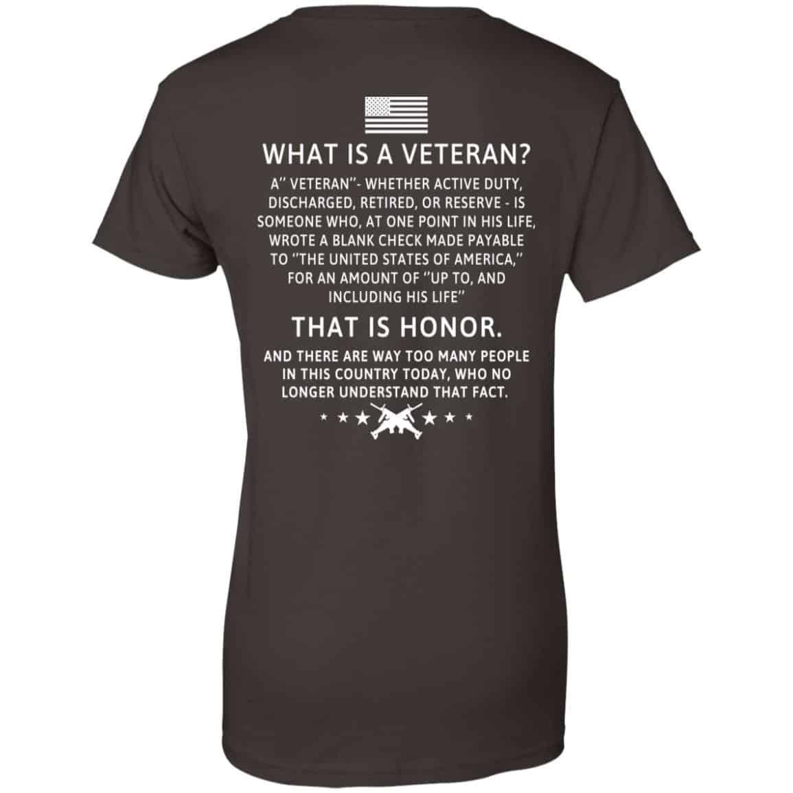 Veteran: What Is A Veteran That Is Honor T-Shirts, Hoodie, Sweater