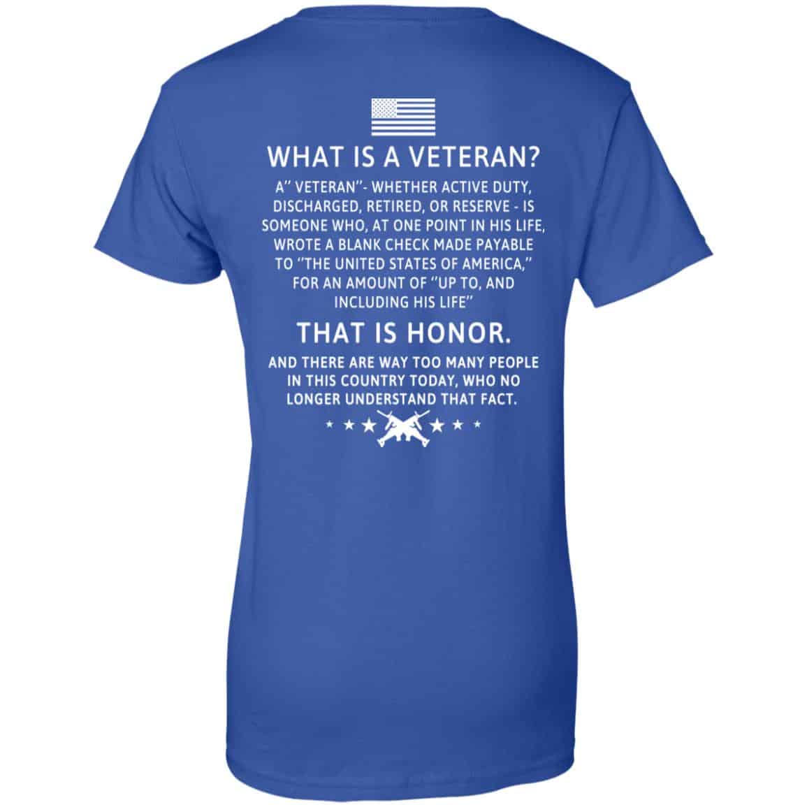 Veteran: What Is A Veteran That Is Honor T-Shirts, Hoodie, Sweater