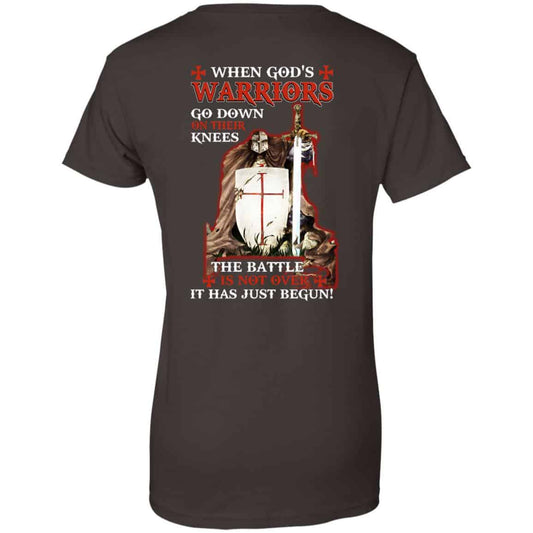 Knight Templar: When God’s Warriors Go Down On Their Knees The Battle Is Not Over It Has Just Begun T-Shirts, Hoodie, Tank