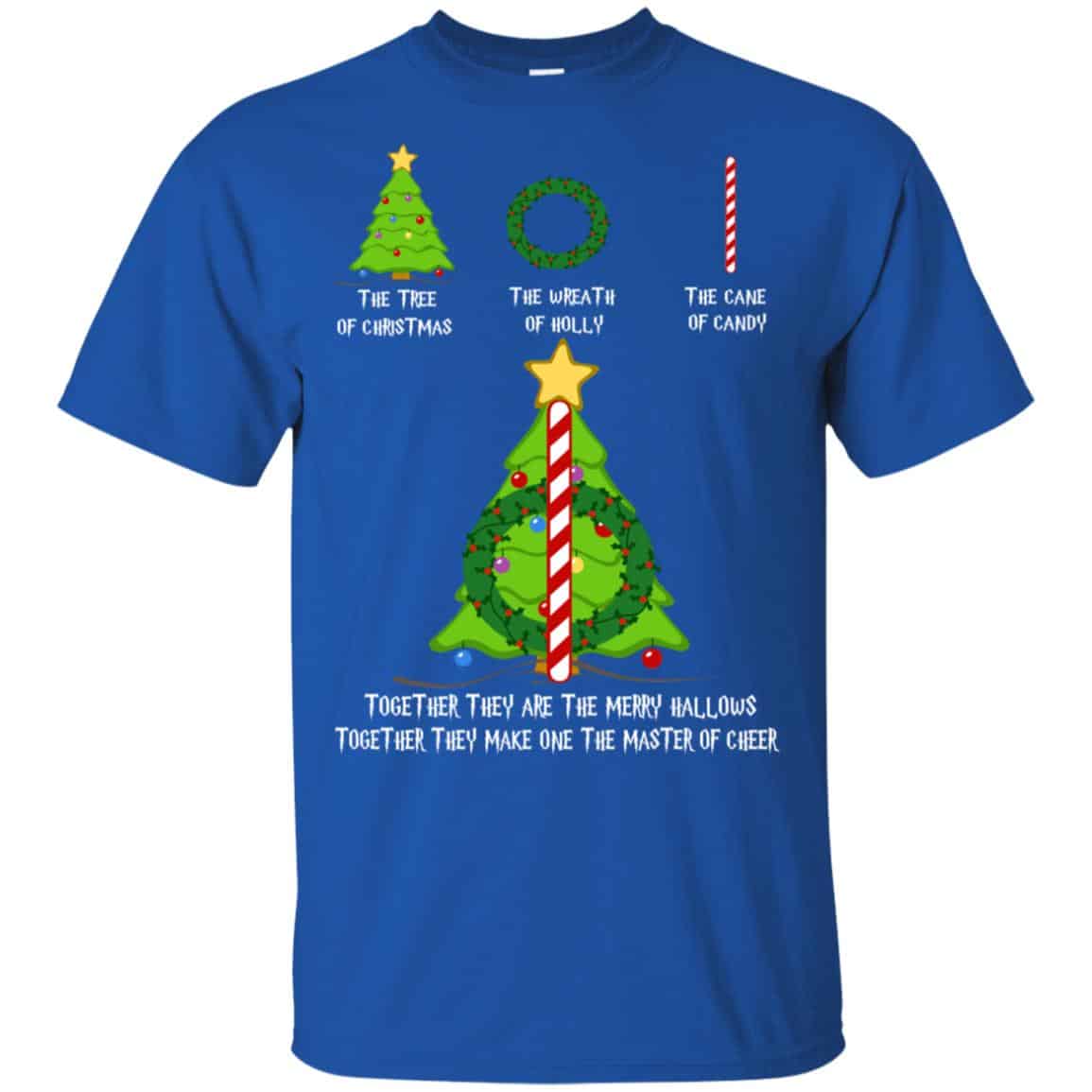 Harry Potter: The Tree Of Christmas The Wreath Of Holly The Cane Of Candy Sweater, T-Shirts, Hoodie