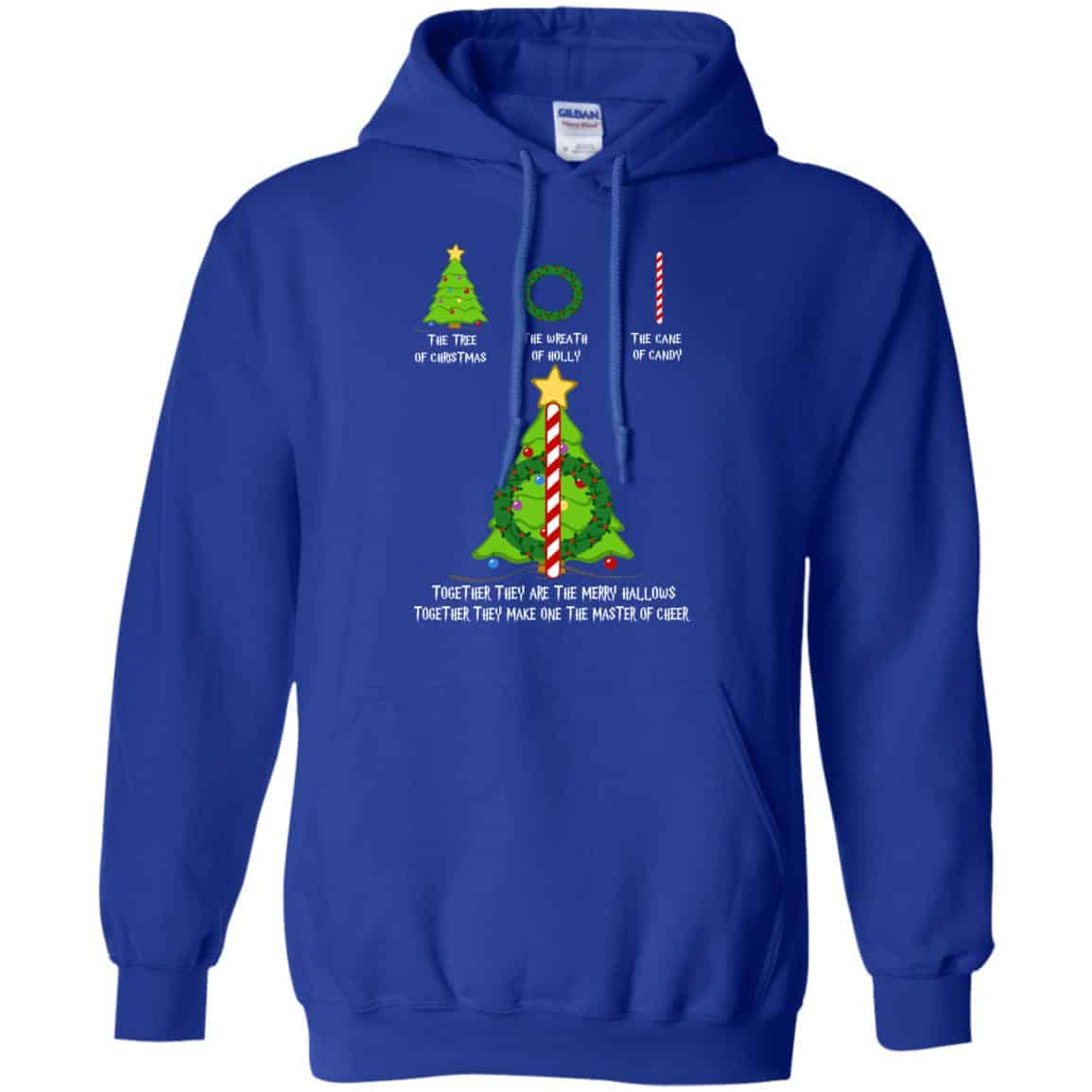 Harry Potter: The Tree Of Christmas The Wreath Of Holly The Cane Of Candy Sweater, T-Shirts, Hoodie