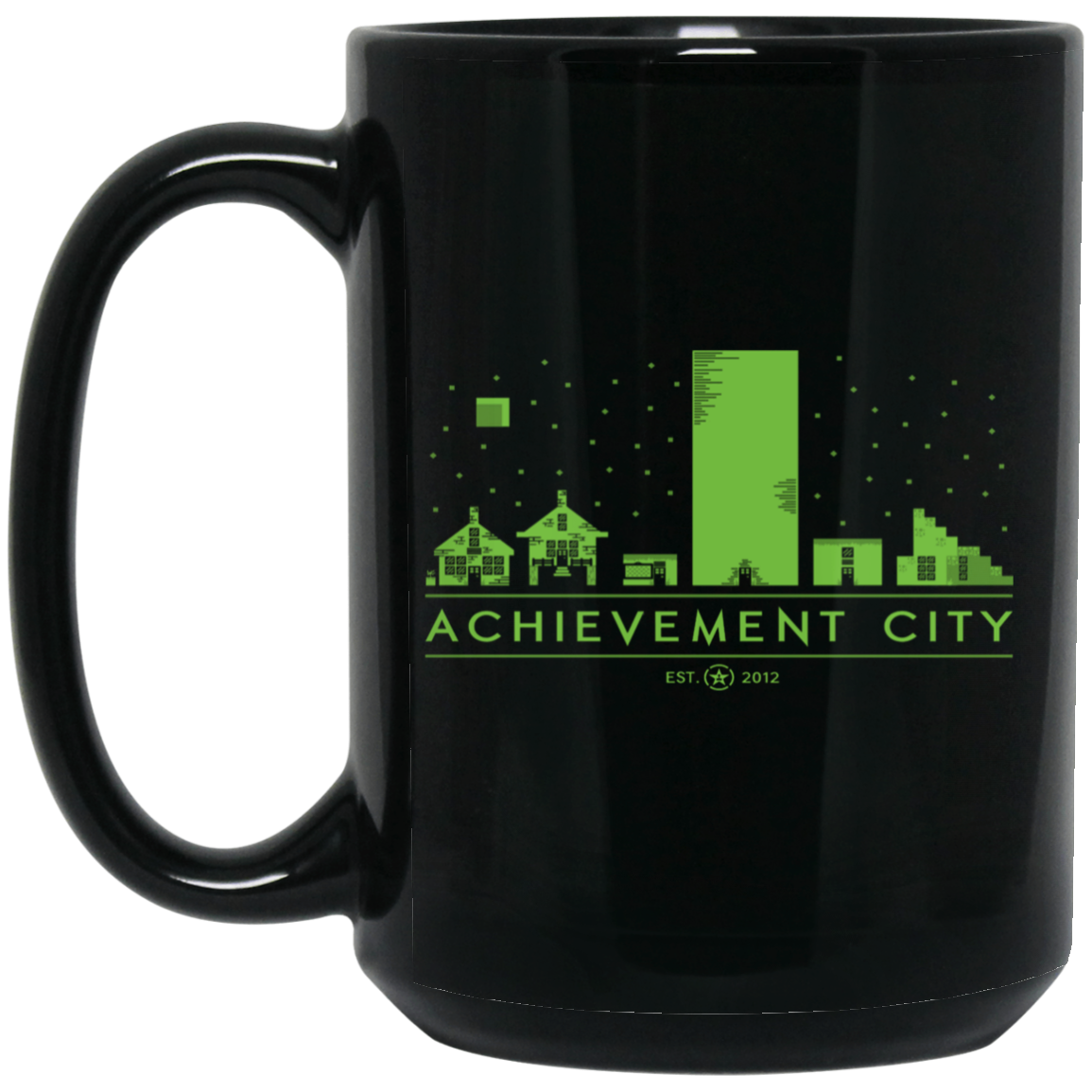 
	Achievement Hunter Achievement City Est 2012 Mug
