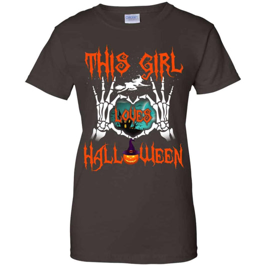 This Girl Loves Halloween Shirt, Hoodie, Tank