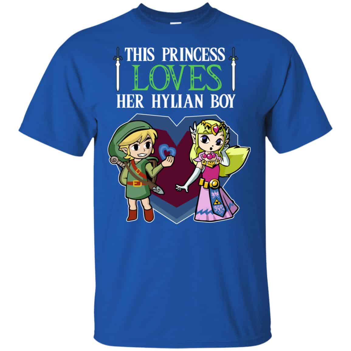 This Princess Loves Her Hylian Boy Shirt, Hoodie, Tank