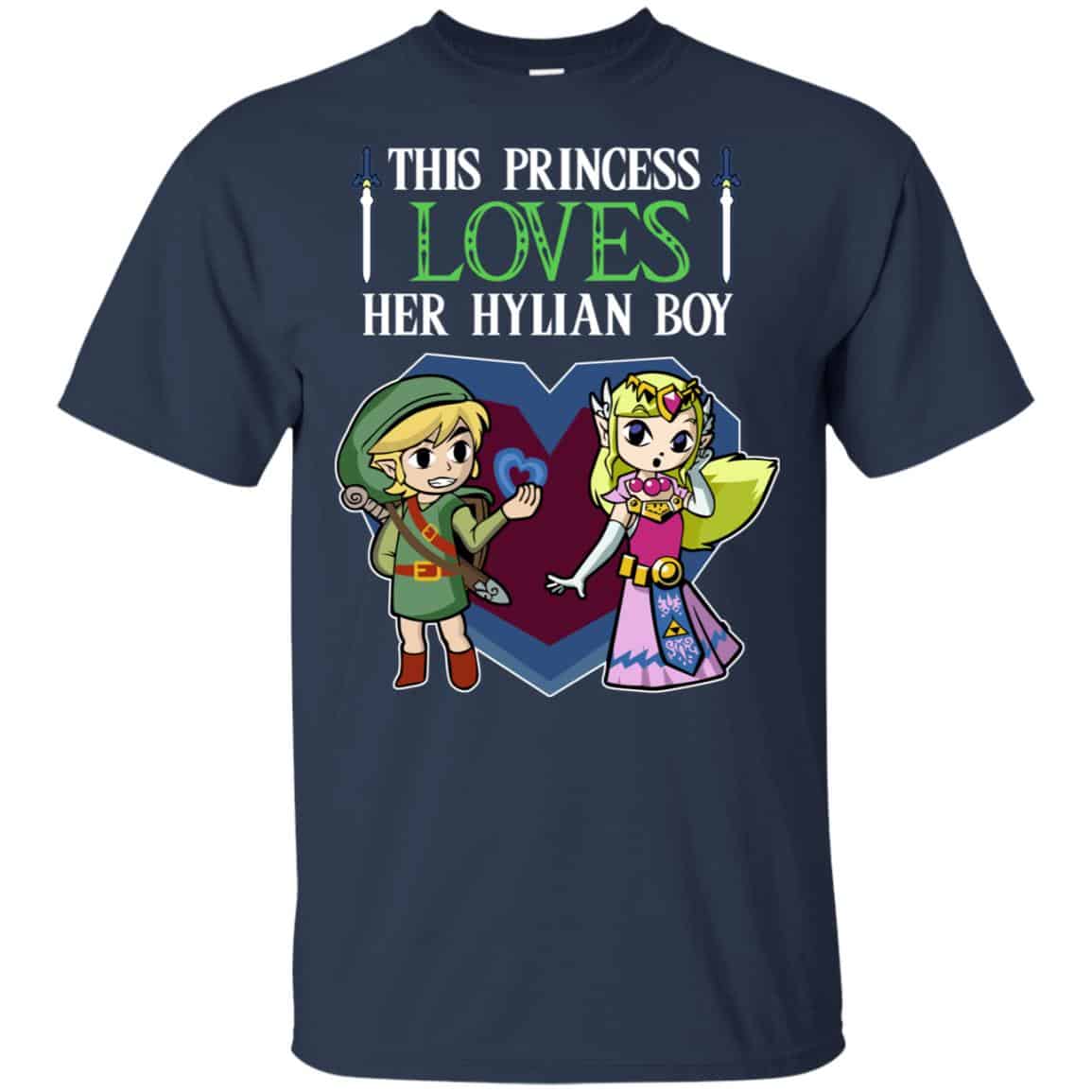 This Princess Loves Her Hylian Boy Shirt, Hoodie, Tank