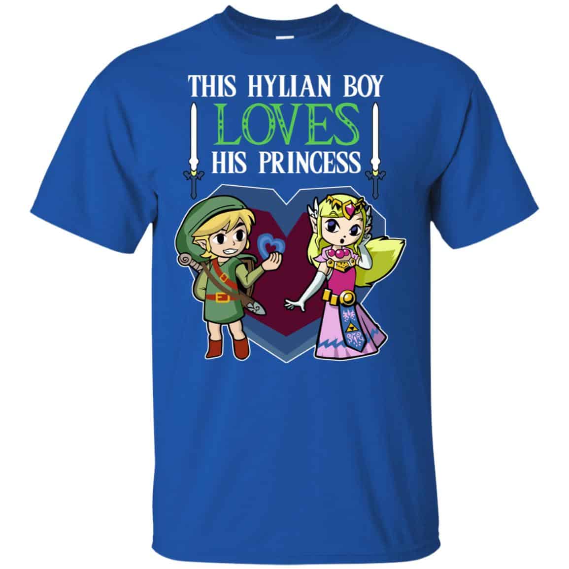This Hylian Boy Loves His Princess Shirt, Hoodie, Tank