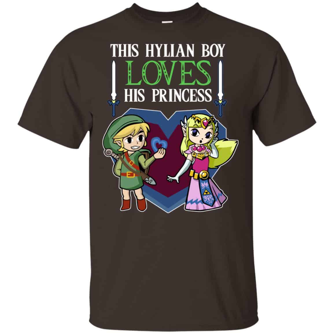 This Hylian Boy Loves His Princess Shirt, Hoodie, Tank