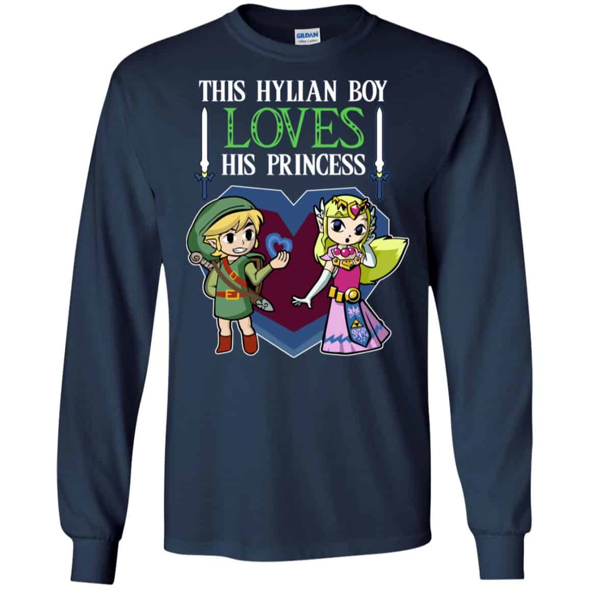 This Hylian Boy Loves His Princess Shirt, Hoodie, Tank