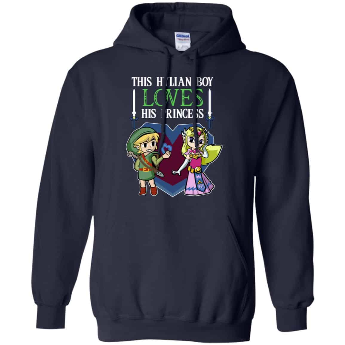 This Hylian Boy Loves His Princess Shirt, Hoodie, Tank