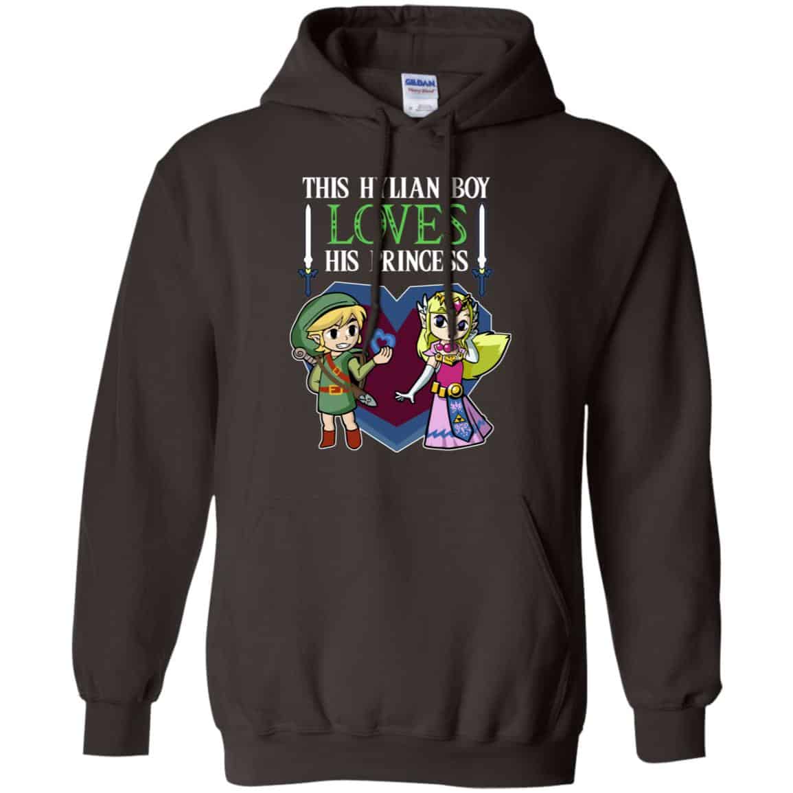 This Hylian Boy Loves His Princess Shirt, Hoodie, Tank