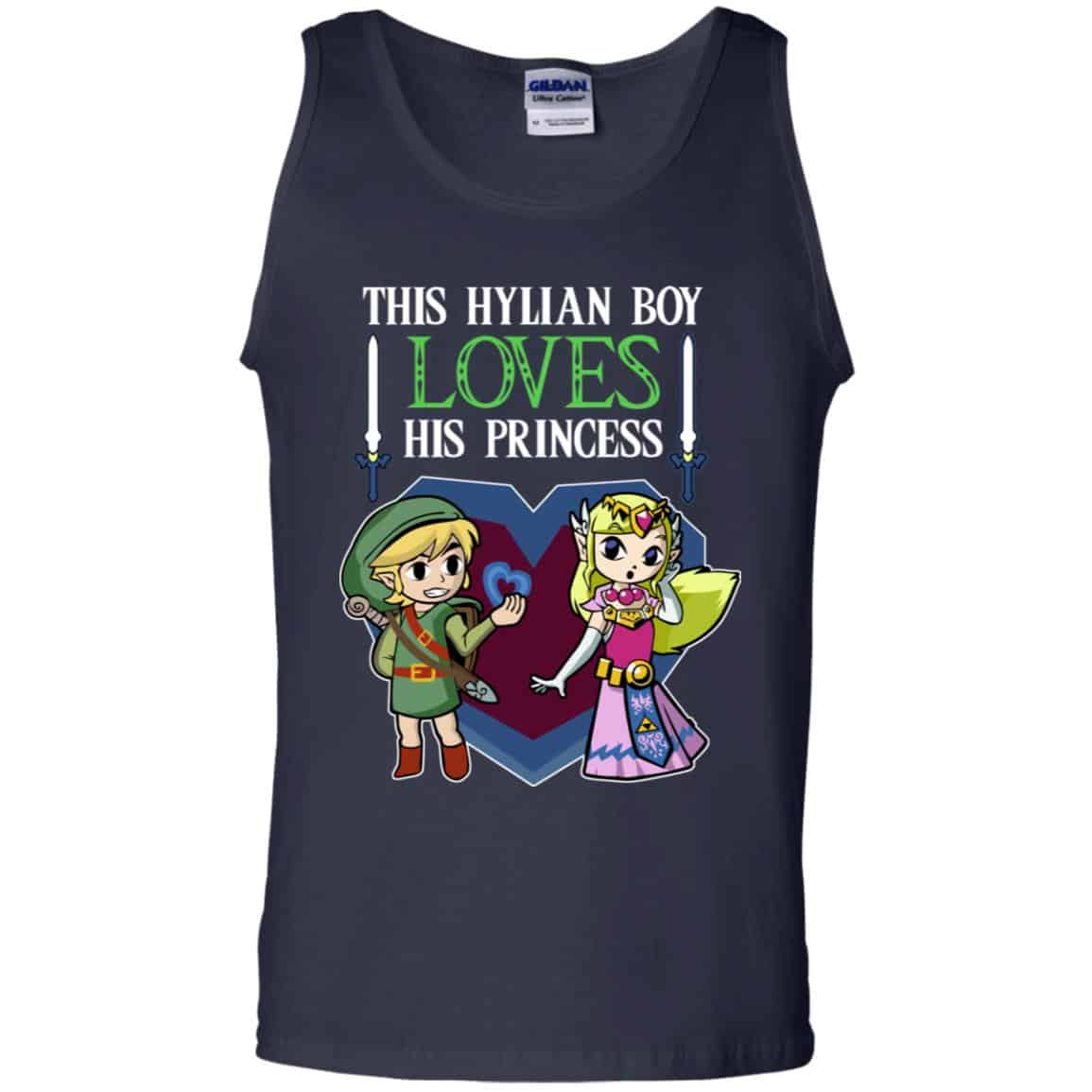 This Hylian Boy Loves His Princess Shirt, Hoodie, Tank