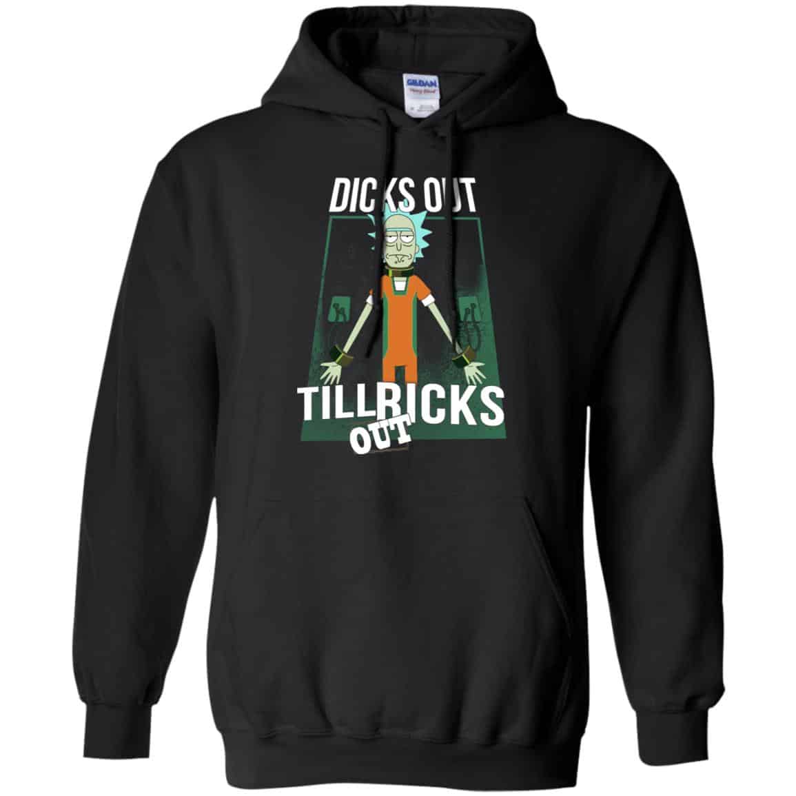 Rick And Morty: Dicks Out Till Ricks Out Shirt, Hoodie, Tank