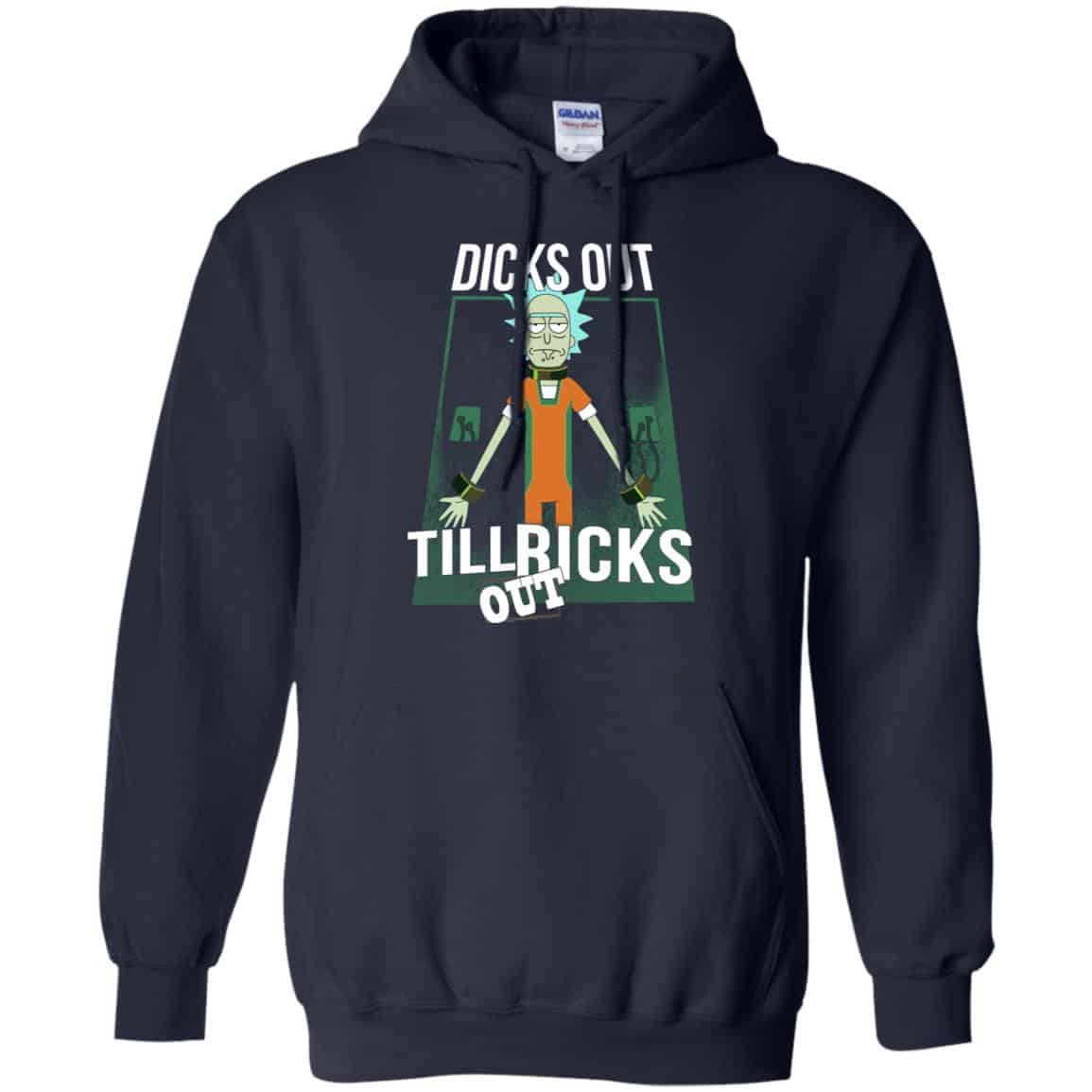 Rick And Morty: Dicks Out Till Ricks Out Shirt, Hoodie, Tank
