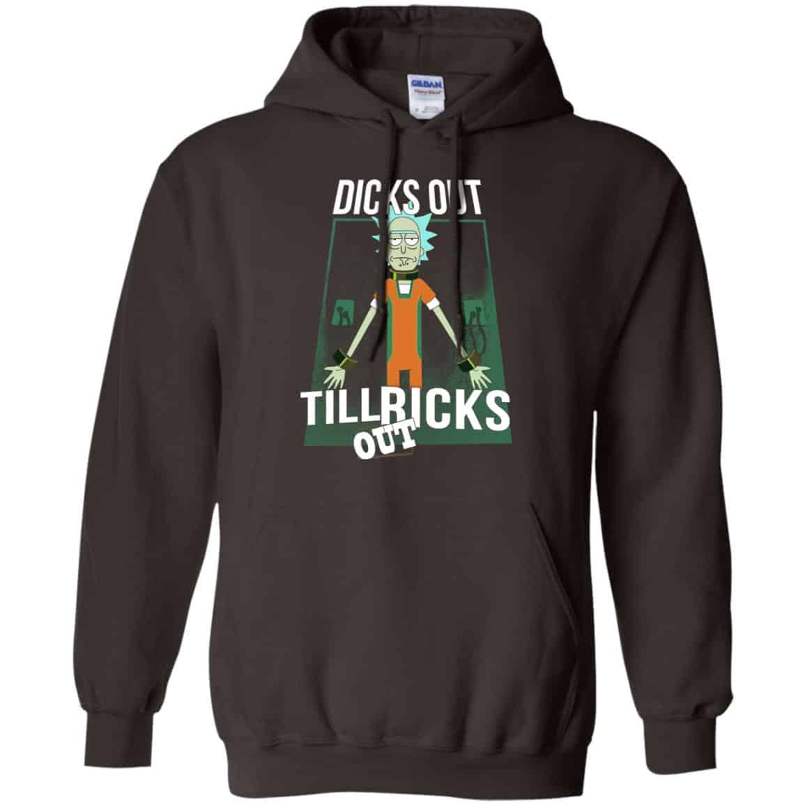 Rick And Morty: Dicks Out Till Ricks Out Shirt, Hoodie, Tank