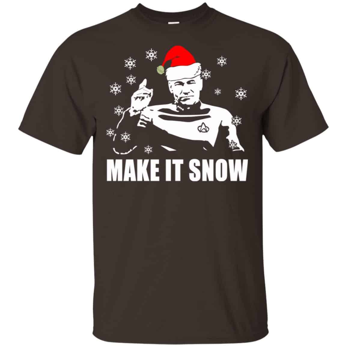 Make It Snow Star Trek Shirt, Hoodie, Tank