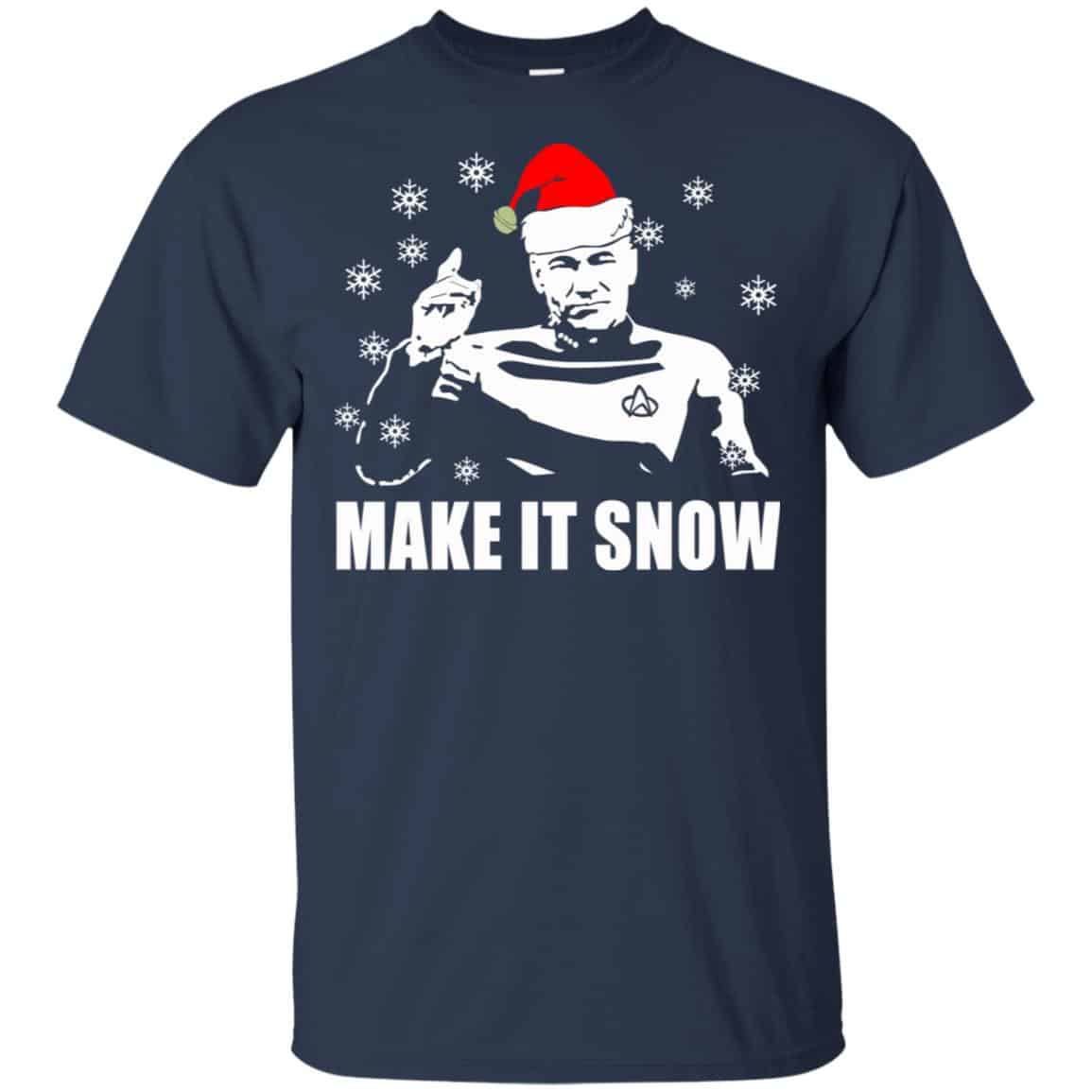 Make It Snow Star Trek Shirt, Hoodie, Tank