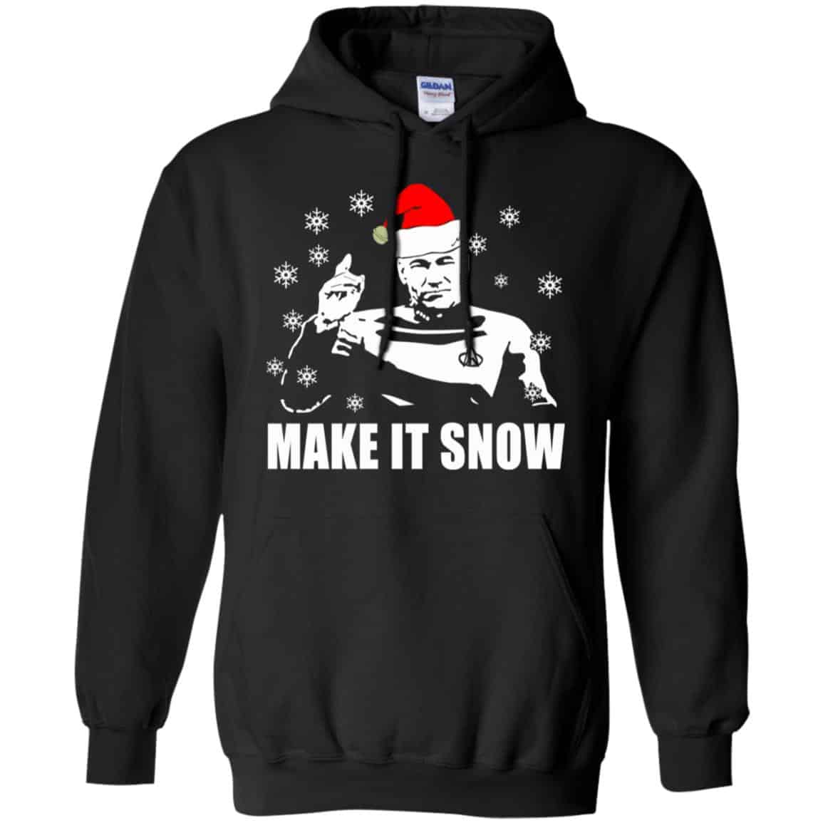 Make It Snow Star Trek Shirt, Hoodie, Tank