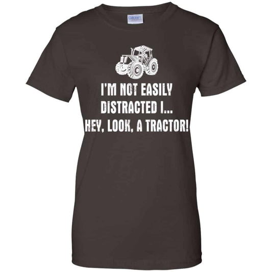 I’m Not Easily Distracted I Hey Look A Tractor Shirt, Hoodie, Tank