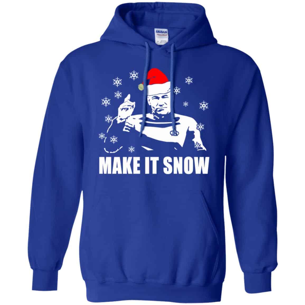 Make It Snow Star Trek Shirt, Hoodie, Tank